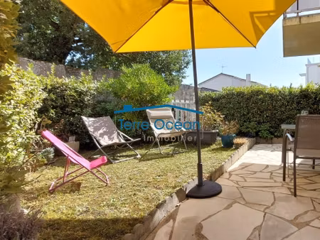 royan parc - appartement en rdc avec terrasse et jardin