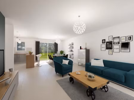 vente maison neuve 4 pièces 82 m² à bourgbarré (35230), 184 416 €