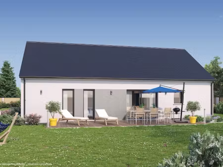 vente maison neuve 5 pièces 91 m² à cléguérec (56480), 188 420 €