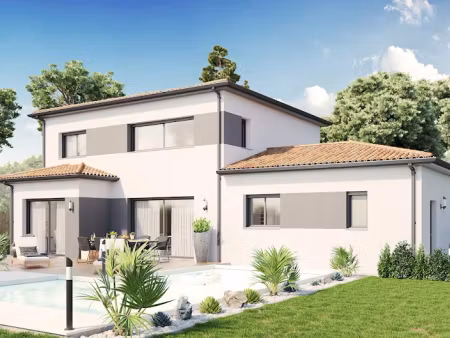 vente maison neuve 4 pièces 122 m² à léognan (33850), 452 343 €