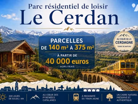 vente terrain 176 m² à saillagouse (66800), 40 000 €