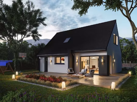 vente maison neuve 4 pièces 88.7 m² à longues-sur-mer (14400), 218 440 €