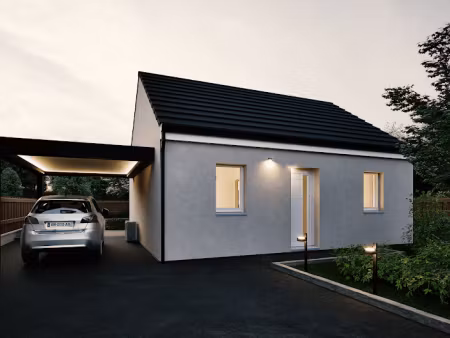 vente maison neuve 3 pièces 48.68 m² à bayeux (14400), 174 900 €