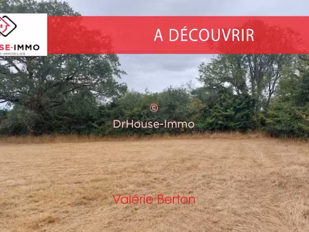 vente terrain 4920 m² à bouesse (36200), 40 000 €
