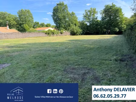 vente terrain 1043 m² à martignas-sur-jalle (33127), 299 000 €