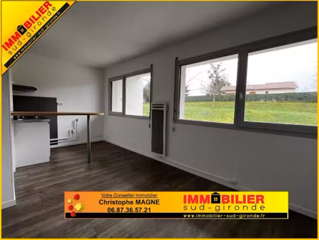 vente appartement 1 pièce 23.5 m² à langon (33210), 69 000 €