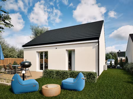 vente maison neuve 3 pièces 49.1 m² à trévières (14710), 154 442 €