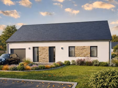 vente maison neuve 5 pièces 92 m² à vignoc (35630), 258 929 €