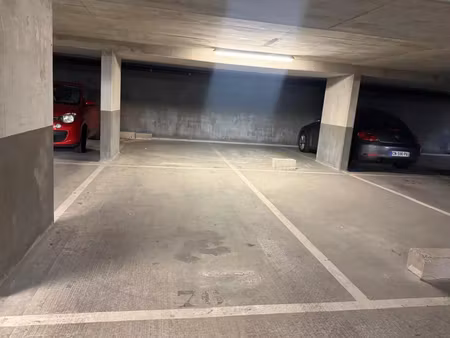 jean jaures/beregovoy - 4 places de parking - immeuble recent securise