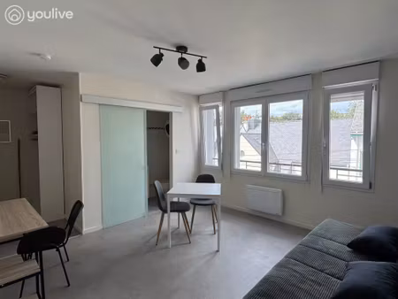 centre lorient appartement loué 2eme étage de 22,74m2