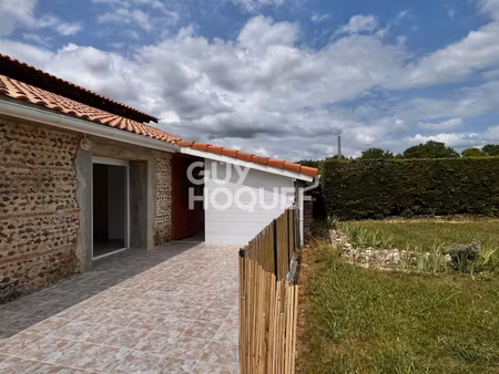 appartement en rez-de-chaussée, une chambre, un jardin