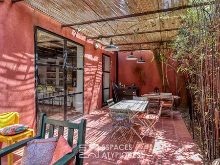 loft en duplex avec patio