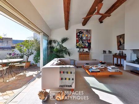 maison de village 220m² avec terrasse tropézienne