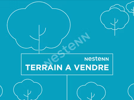 a vendre terrain à cesson-sevigné de 493 m² - exposition sud - au calme et sans vis à vis