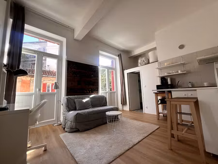 studio meublé 18 m2 jean jaurès