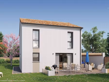 terrain avec maison neuve à vendre