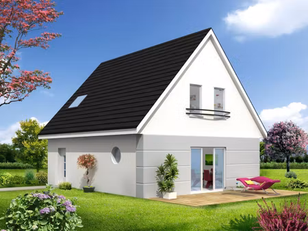 terrain avec maison neuve à vendre