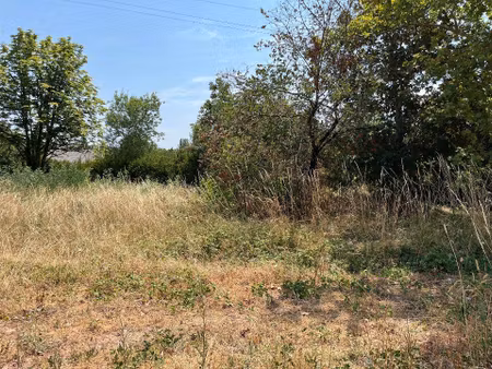 terrain constructible viabilisé à vendre