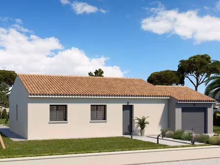 terrain avec maison neuve à vendre