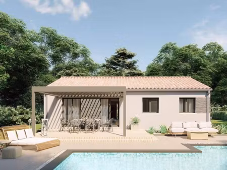 terrain avec maison neuve à vendre
