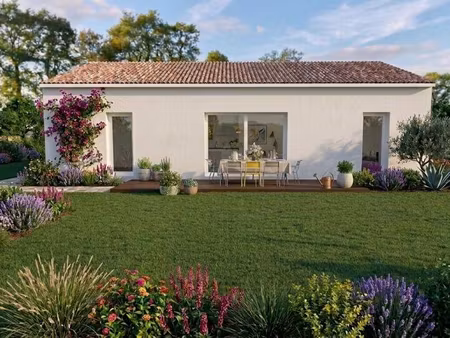 terrain avec maison neuve à vendre