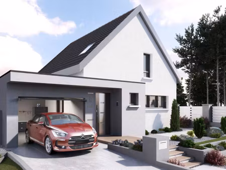 terrain avec maison neuve à vendre