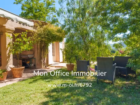 référence : 6954-vca. - une villa de plain-pied style mas provençal de 172 m² sur une parc