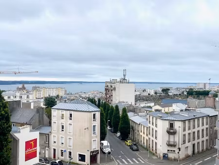 a vendre, brest, centre/jaures, studio, vue mer