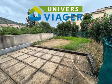viager libre – t3 duplex avec jardin, parking et cave à manosque – investissement locatif