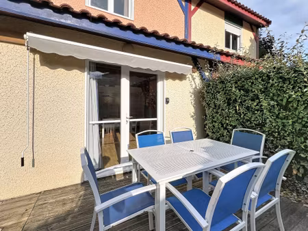 maison 2 chambres avec jardin et terrasse à soustons proche du lac de vieux-boucau