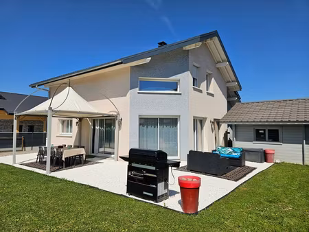 exclusivite - maison contemporaine 120 m² à vendre à marcellaz (74250) proche de genève