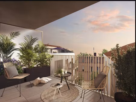 *retour a la vente ! - t3 neuf de 62m² avec un balcon exploitable