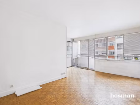 appartement 2 pièces - 42 m² avec balcon - rue des pyrénées, paris, métro gambetta