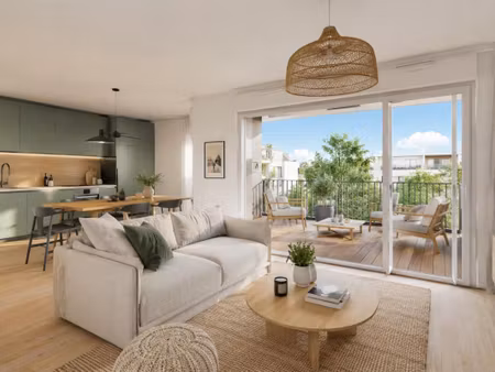2 pieces, terrasse, parking
