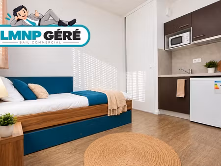 studio étudiant – investissement lmnp géré – idéal investisseur