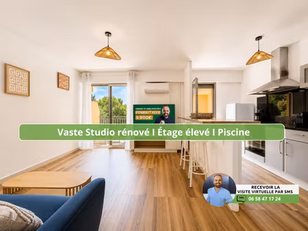 appartement studio à vendre à antibes (06600)
