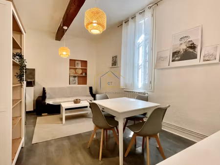 montpellier centre - t2 meuble de 33m2