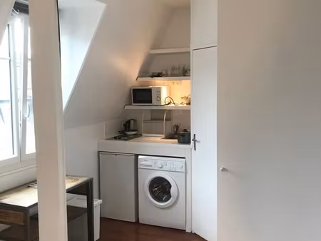 appartement studette à louer - 1 pièce - 15,50 m2 - paris - 75008 - ile-de-france