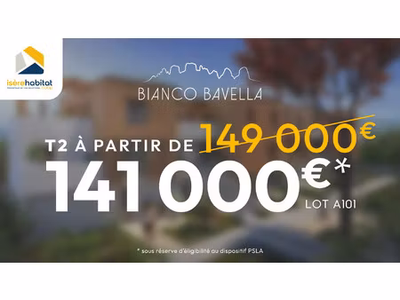 vente programme neuf t2, t3, t4 pièces 40 à 82 m² échirolles (38130)
