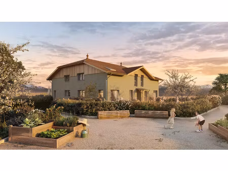 vente programme neuf t4 91 à 102 m² saint-jean-de-tholome (74250)