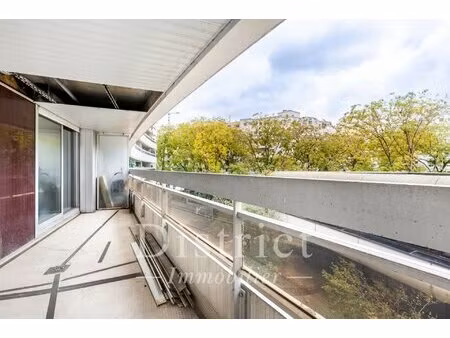 javel / balard - a renover - appartement de 114m² avec 3 chambres et terrasse. parking en 