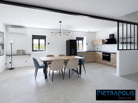 maison duplex refaite à neuf - 100 m² - 3 chambres - avec jar