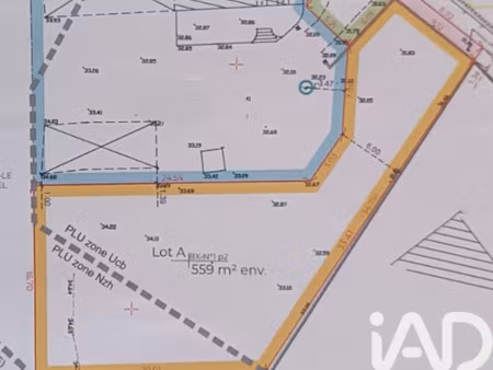 vente terrain à quéven (56530) : à vendre / 559m² quéven