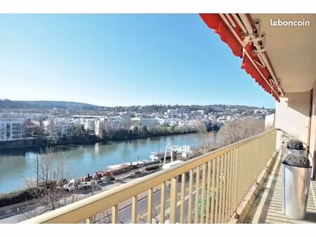 quai de seine 4p 100m2 vue degagee