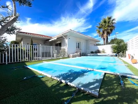 vente villa plain pied 4 faces t4 avec garage et piscine 66100 perpignan