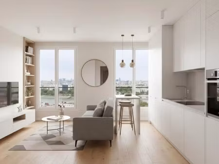 vente appartement 2 pièces 40.8 m² à puteaux (92800), 452 200 €