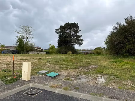 vente terrain 510 m² à la brède (33650), 128 000 €