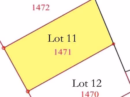 terrain constructible à vendre