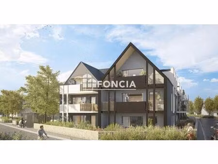 quartier petit paramé : spacieux appartement t3 neuf orienté sud, résidence de standing, b