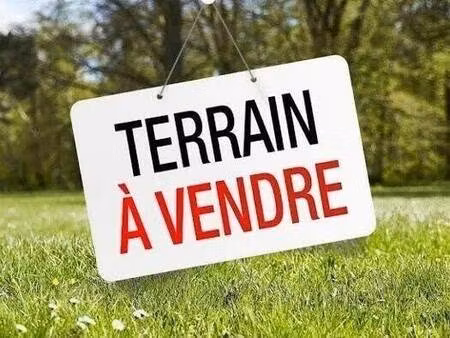 terrain constructible à vendre
